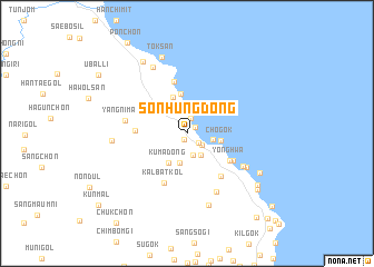 map of Sŏnhŭng-dong