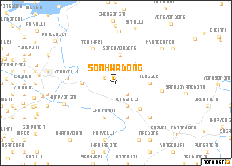 map of Sŏnhwa-dong