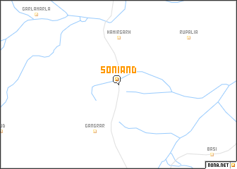 map of Soniand