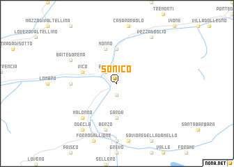 map of Sonico