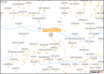 map of Sonīgrām