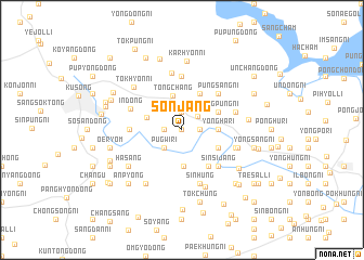 map of Sŏnjang