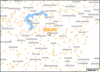 map of Sŏnjŏk