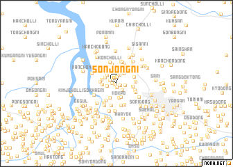 map of Sŏnjŏng-ni
