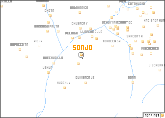 map of Sonjo