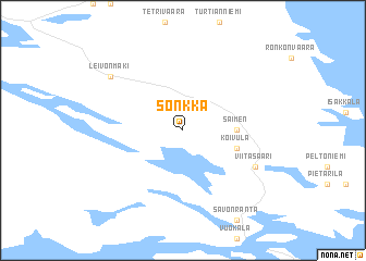 map of Sönkkä