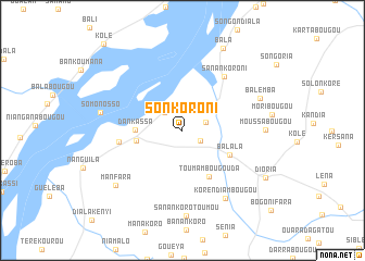 map of Sonkoroni