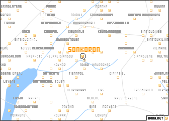 map of Sonkoron
