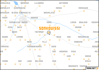 map of Sonkouissi