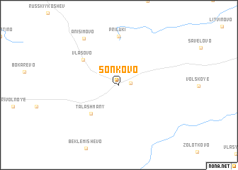 map of Sonkovo