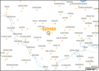 map of Sonmok