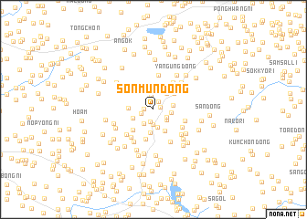 map of Sŏnmun-dong