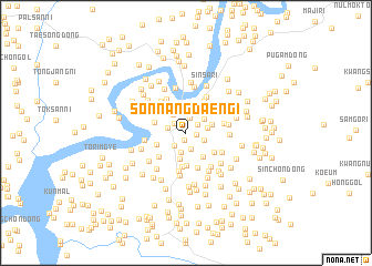 map of Sŏnnangdaengi
