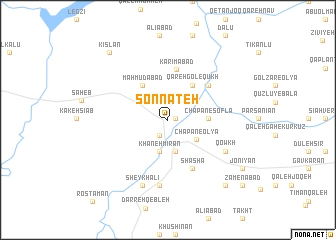 map of Sonnateh