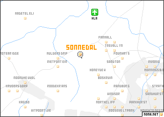 map of Sonnedal