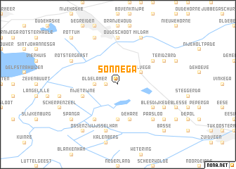 map of Sonnega