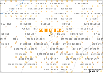map of Sonnenberg