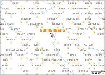 map of Sonnenberg