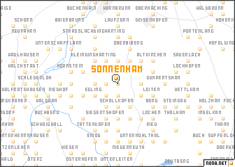 map of Sonnenham