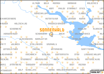 map of Sonnenwald