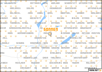 map of Sonnen