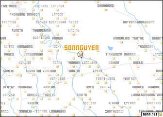map of Sơn Nguyễn