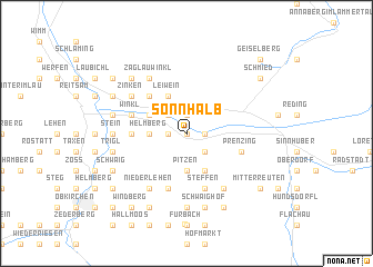 map of Sonnhalb