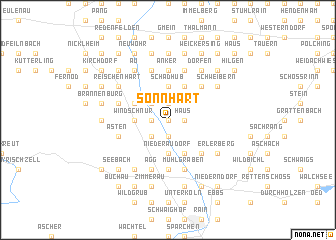 map of Sonnhart