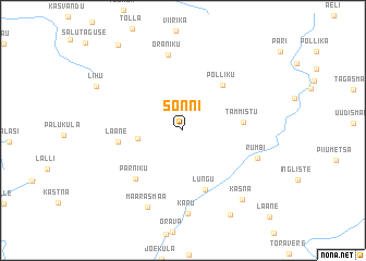 map of Sonni