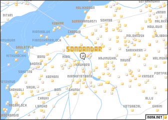 map of Sono Andar