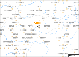 map of Sonofi