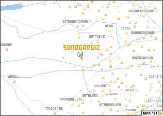 map of Sono Gargiz