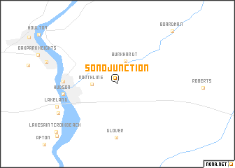 map of Sono Junction