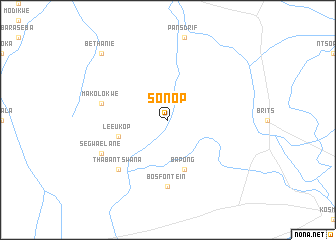 map of Sonop