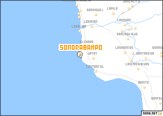 map of Sonorabampo
