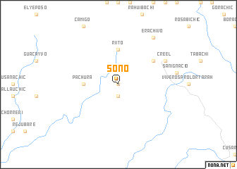 map of Sono