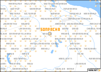 map of Sonpacha