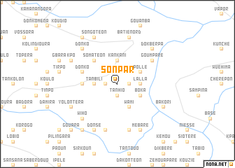 map of Sonpar
