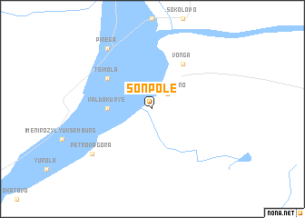 map of Sonpole