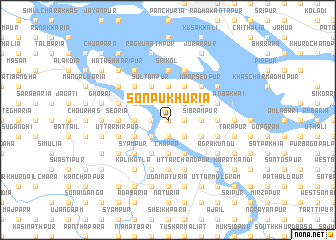 map of Sonpukhuria