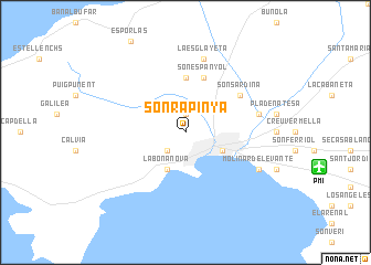 map of Son Rapinya