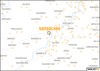 map of Sŏnsach\