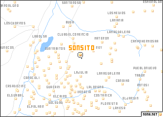 map of Sonsito
