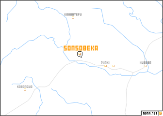 map of Sonsobeka