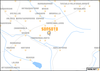 map of Sonsoto