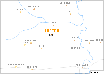 map of Sontag