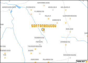 map of Sontanbougou