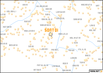 map of Sontoi