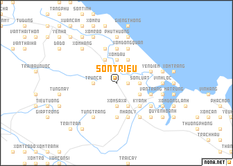 map of Sơn Triều