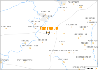 map of Sontseve